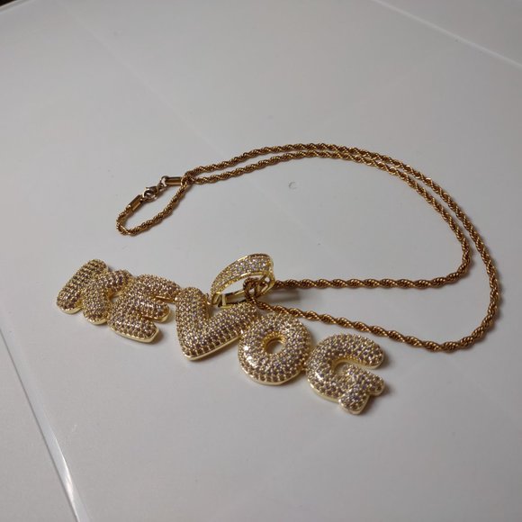 Very Cool Large KEV OG Pendant On 24 Inch Chain - Picture 16 of 16